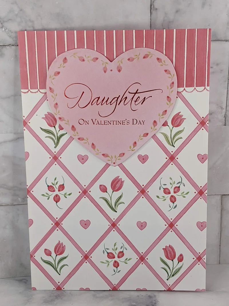Special Loved Daughter Valentine Card