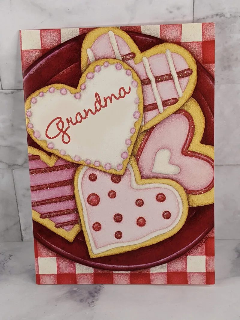 Grandma Valentine Wishes Card