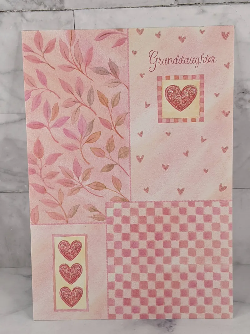 Granddaughter Happy Valentine's Day Card