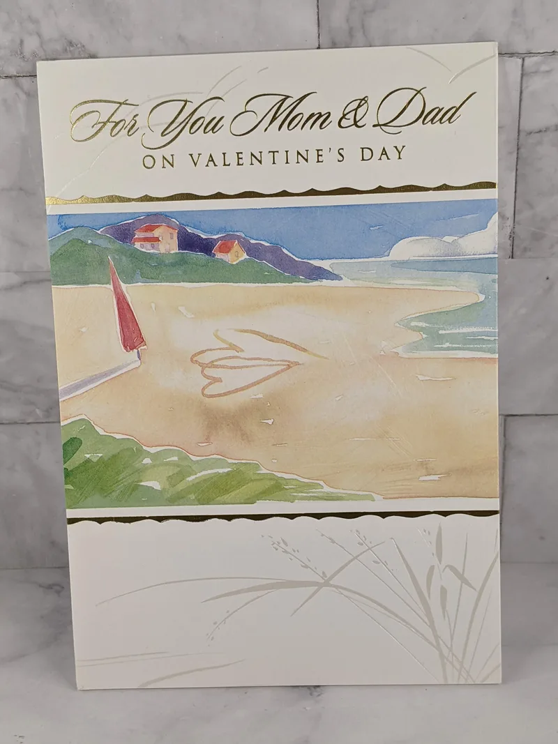 Mom & Dad Joy Valentine Card