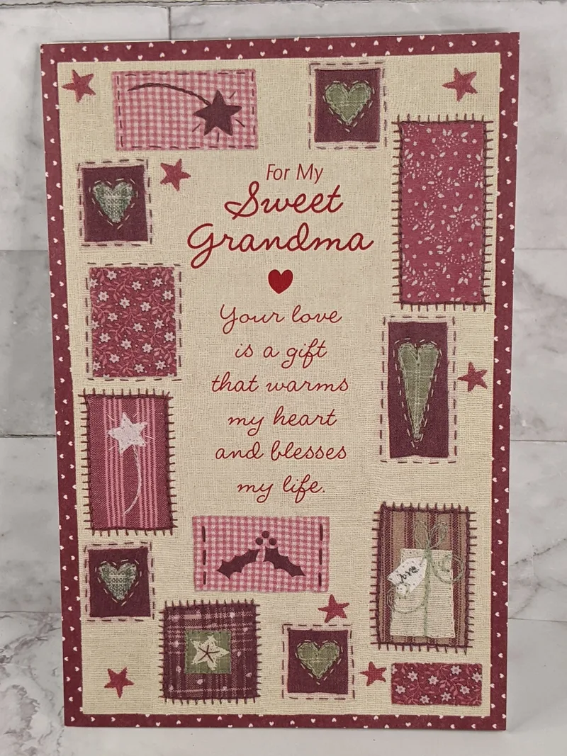 My Sweet Grandma at Christmas