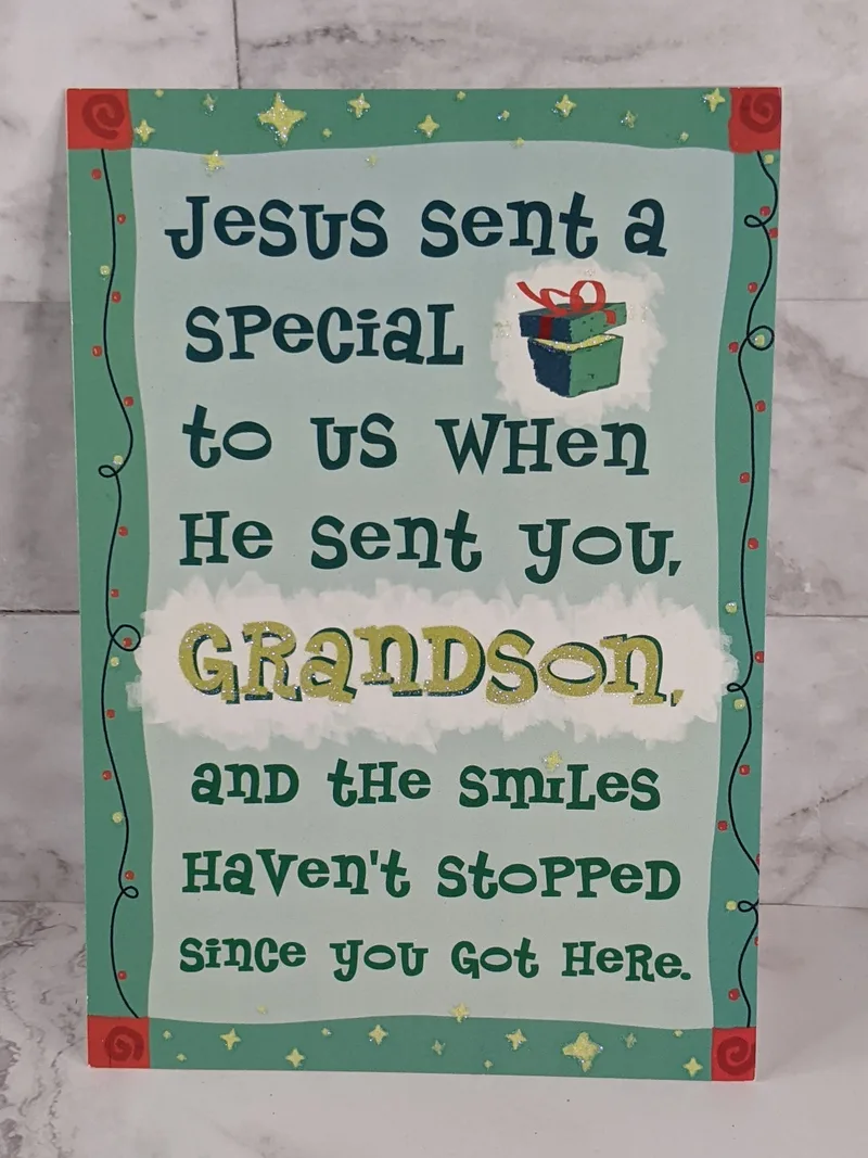 Special Gift Grandson at Christmas