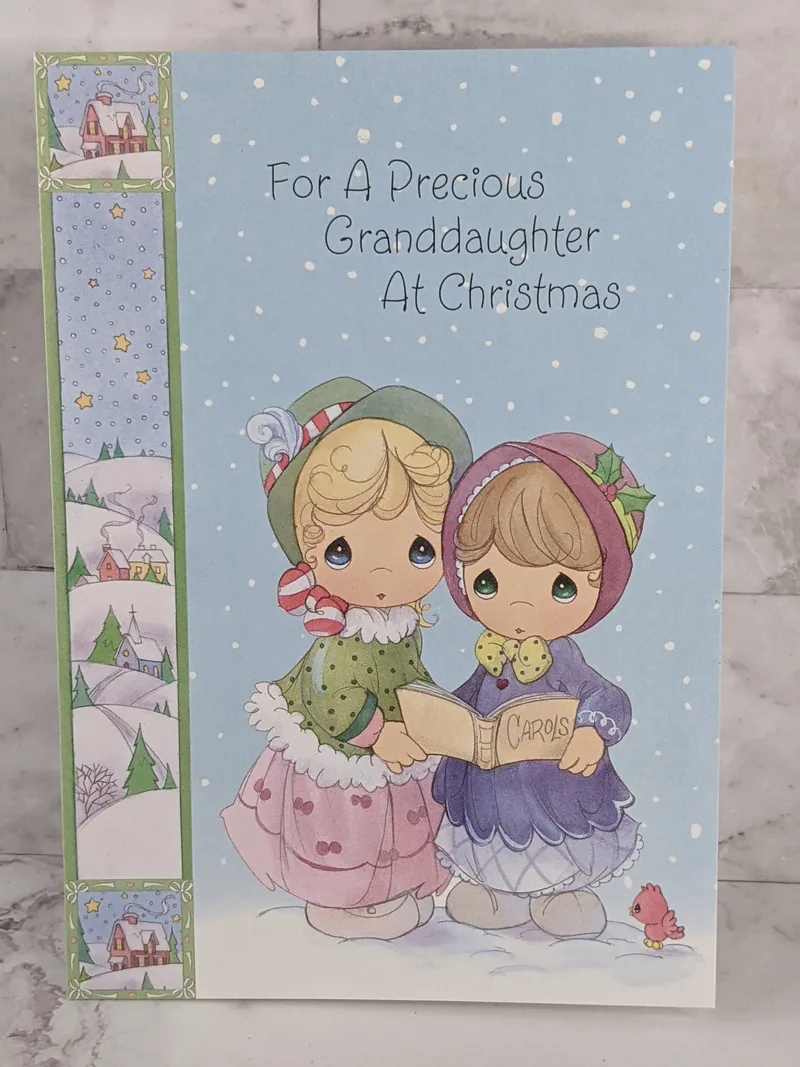 Precious Granddaughter at Christmas