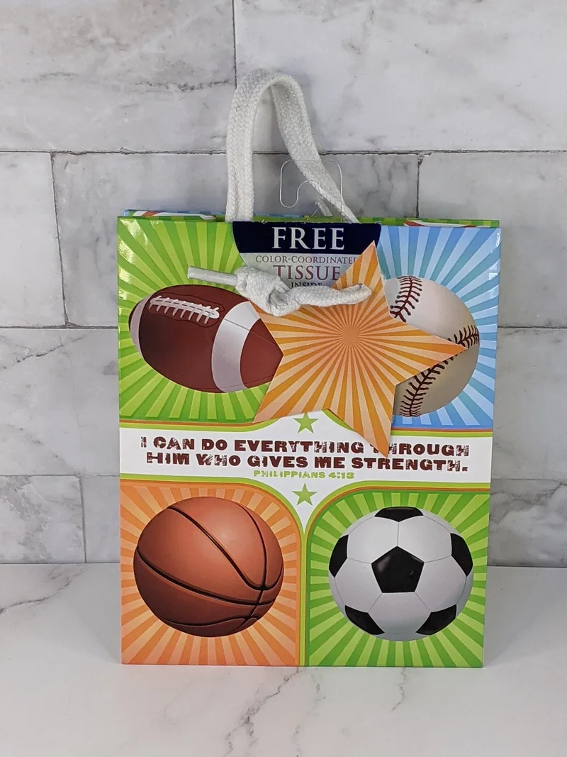 Philippians 4:13 Sports Gift Bag