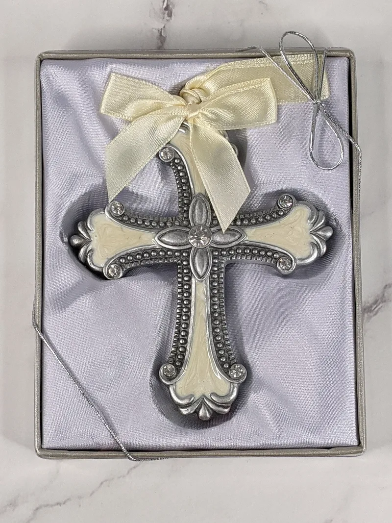 Decorative Cross Ornament by Fashioncraft
