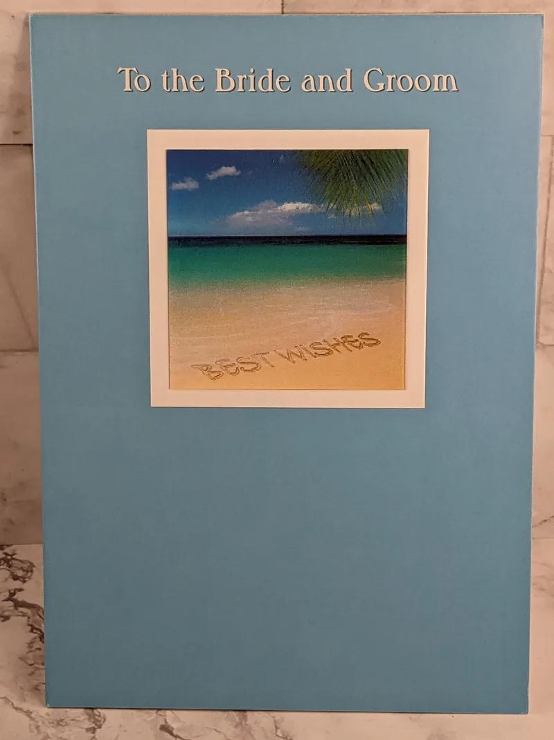 To the Bride and Groom