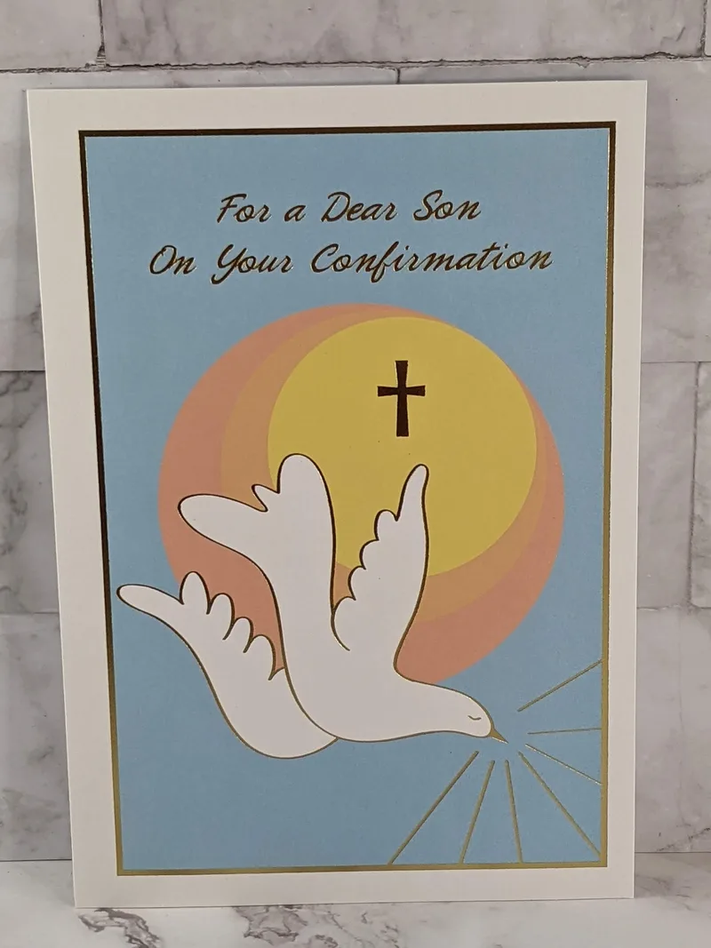 Dear Son Confirmation