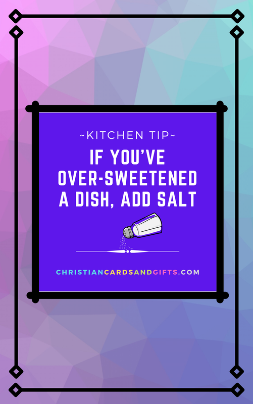 Cooking and Baking Tips