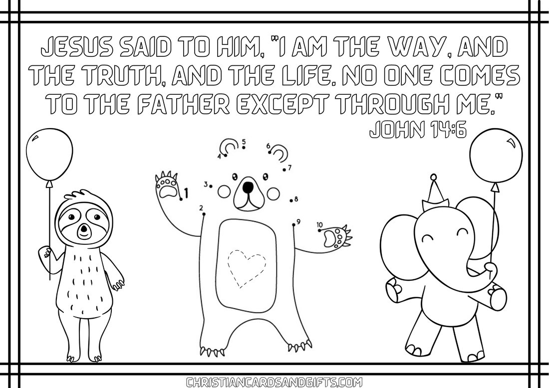 Print and Color Scripture Pages