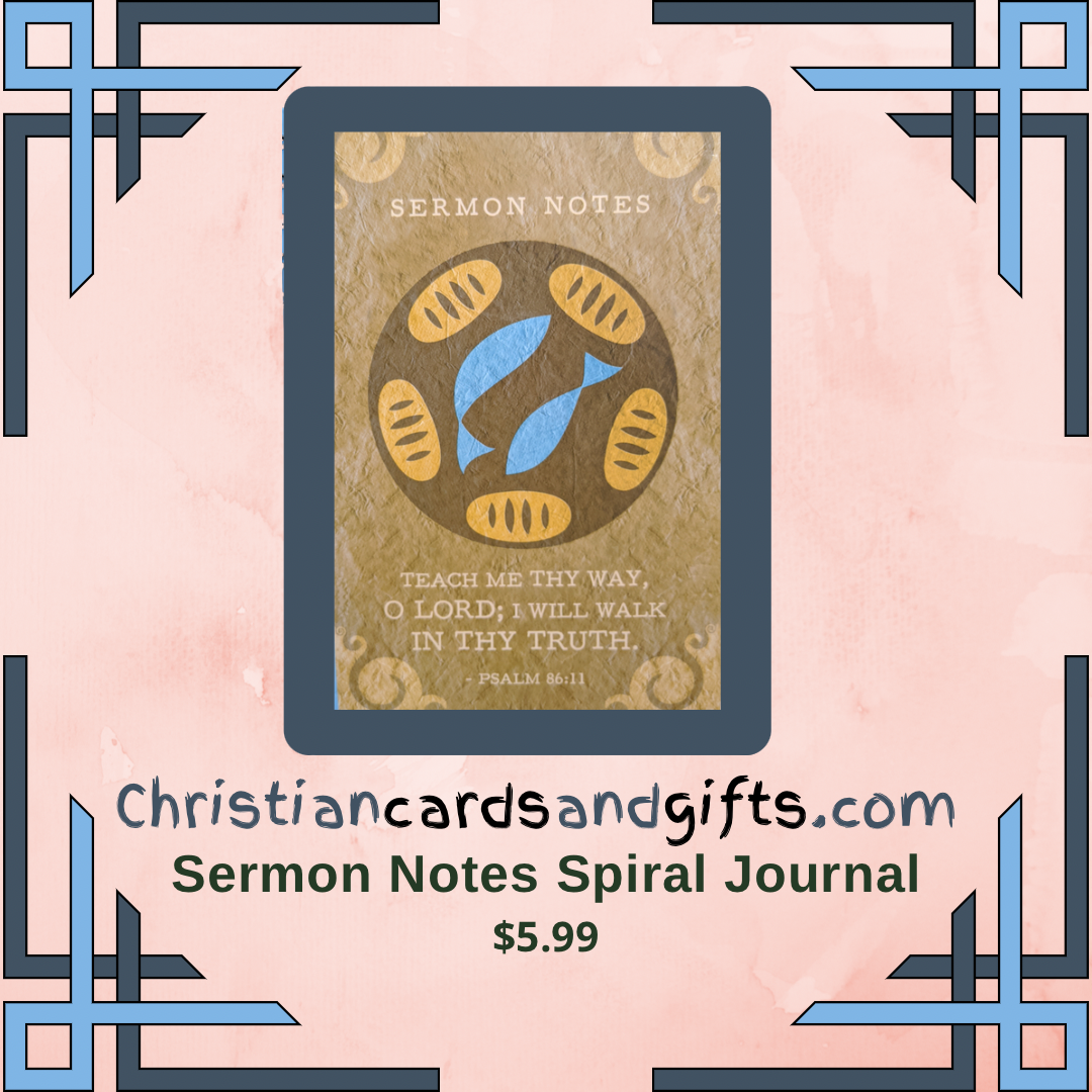 Spiral Journal for Sermon Notes