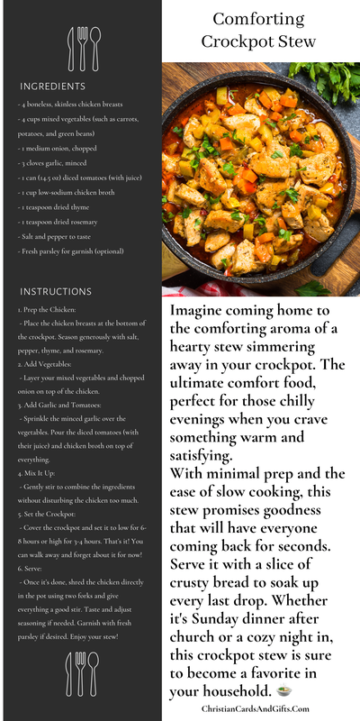 Comforting Crockpot Stew Recipe