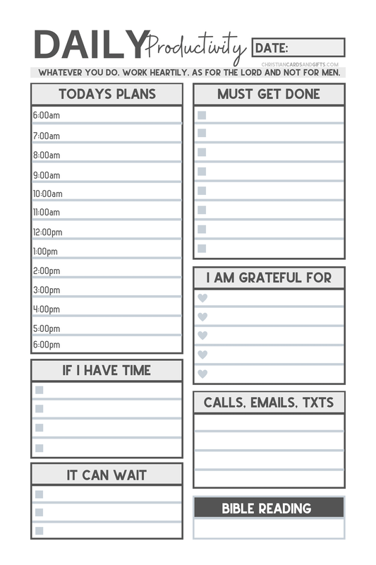 To-Do-List Free Printable