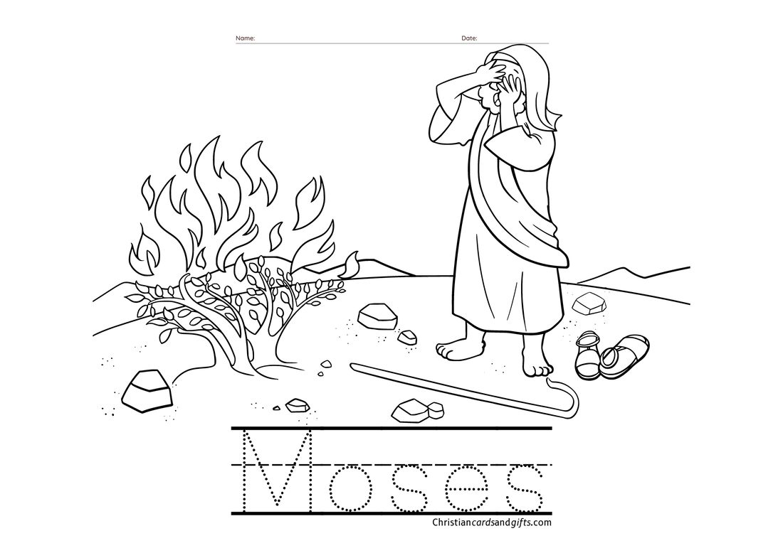 Moses School Worksheet