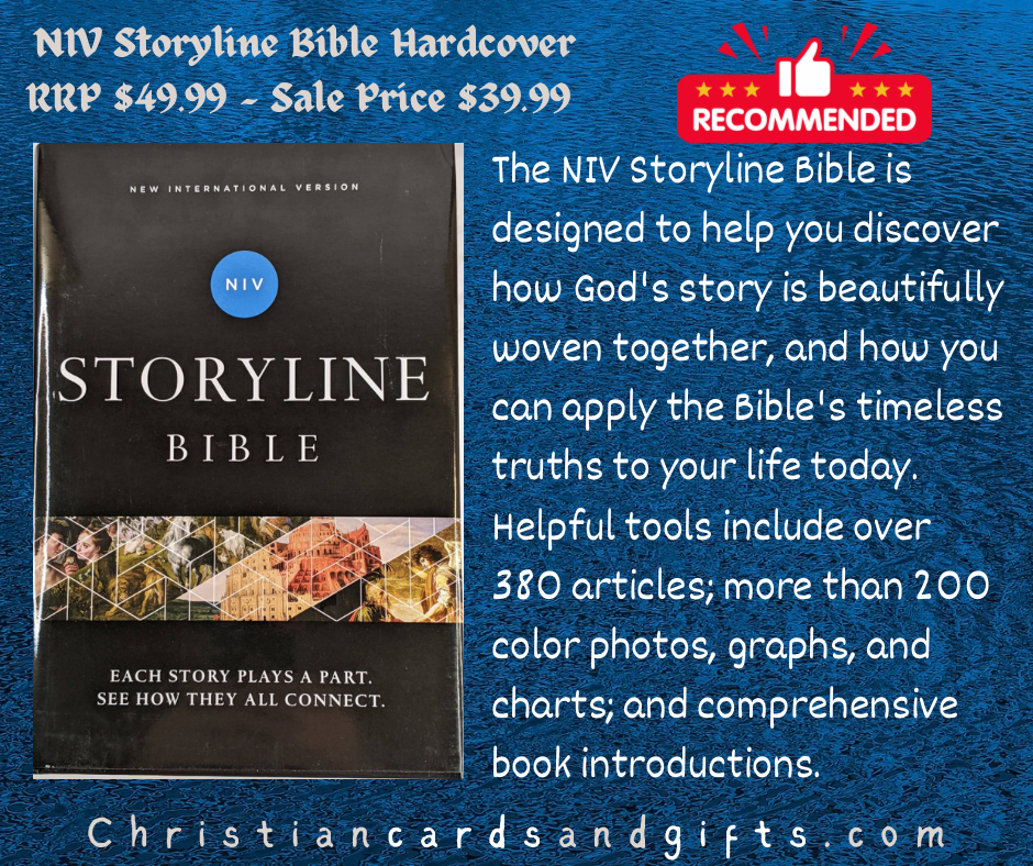 NIV Storyline Bible Hardcover