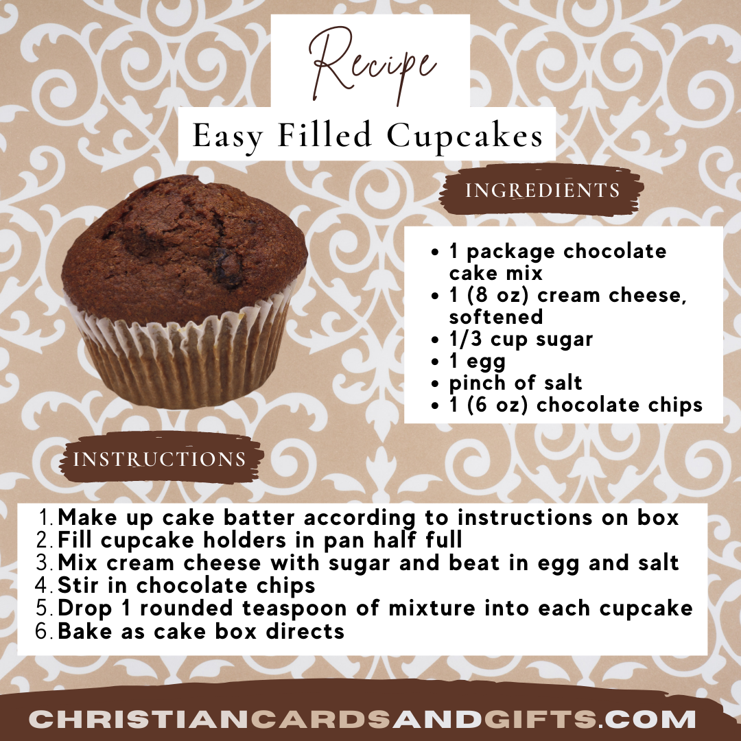 Easy Filled Cupcakes Recipe