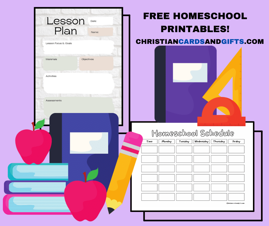 Free Homeschool Printables: Lesson Plan and Schedule