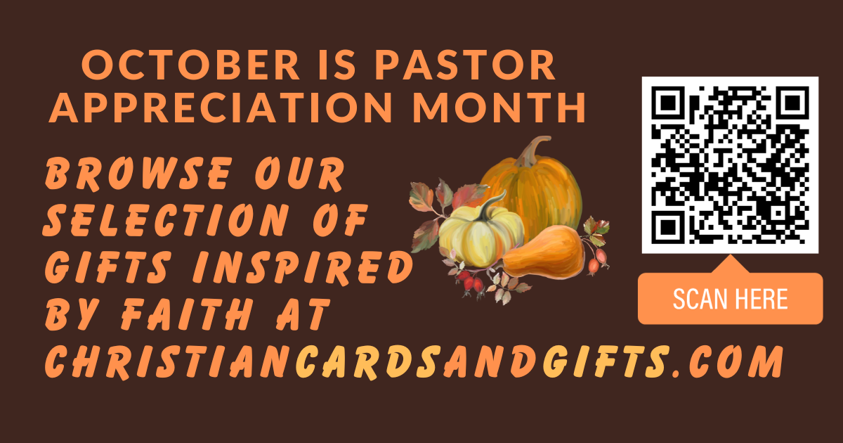 Christian Cards and Gifts for Pastor Appreciation Month