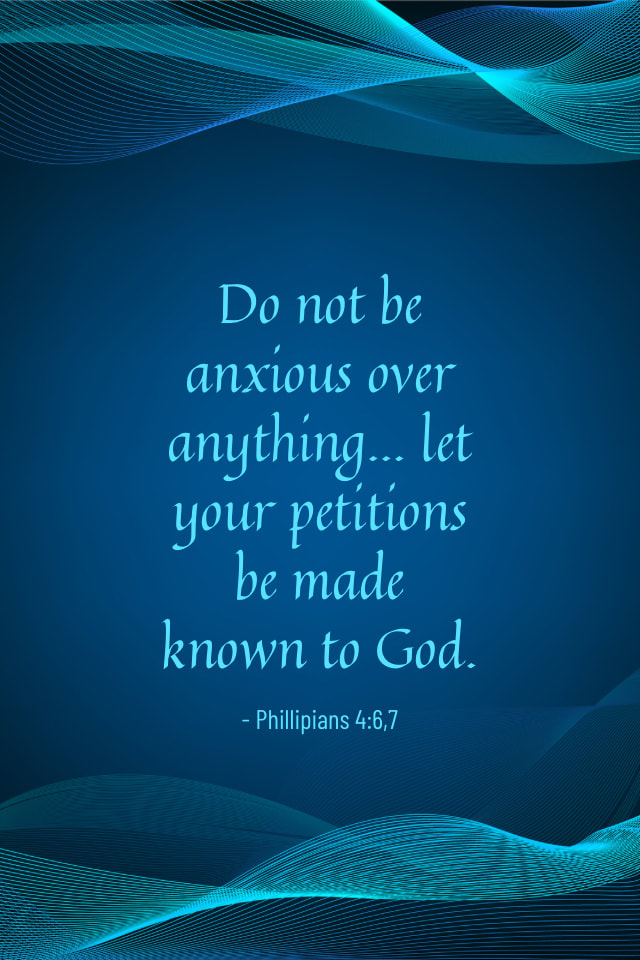 Do Not Be Anxious - Free Phone Wallpaper