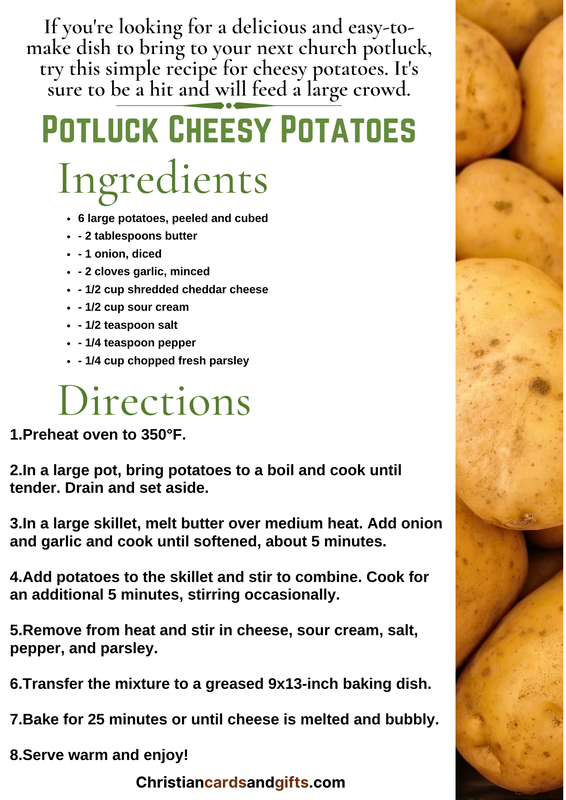 Potluck Cheesy Potatoes Recipe