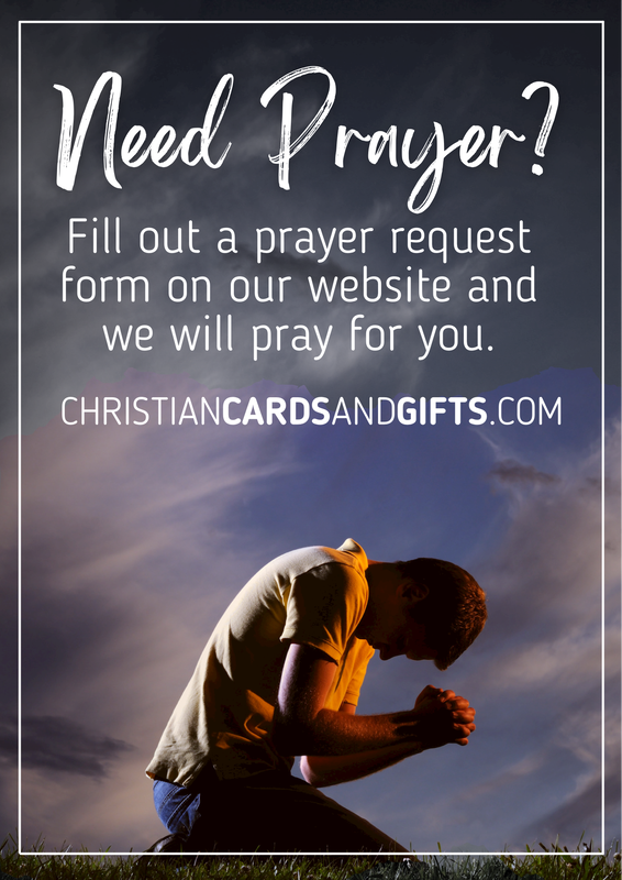 Prayer Request Form - We'll pray for you!