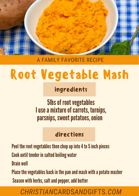 Root Vegetable Mash Recipe