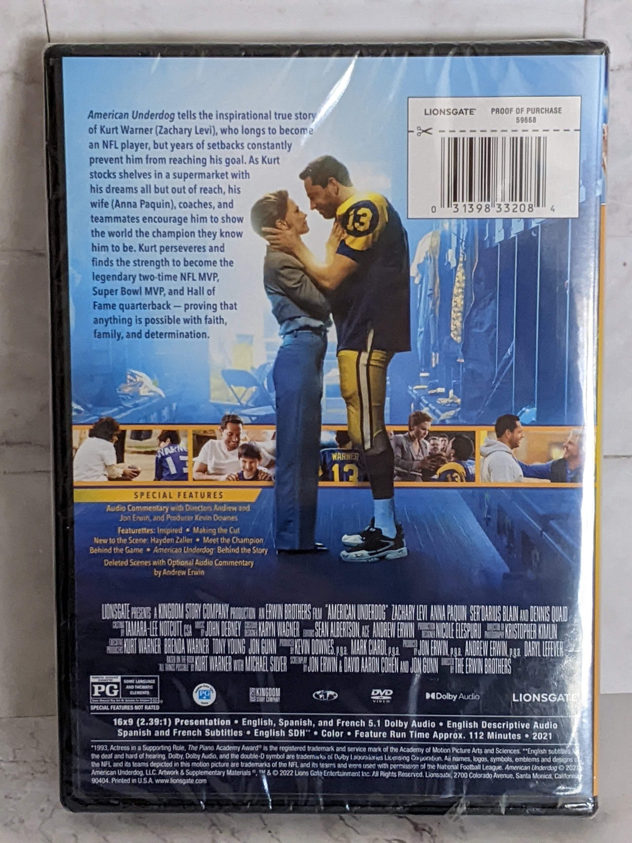 American Underdog DVD