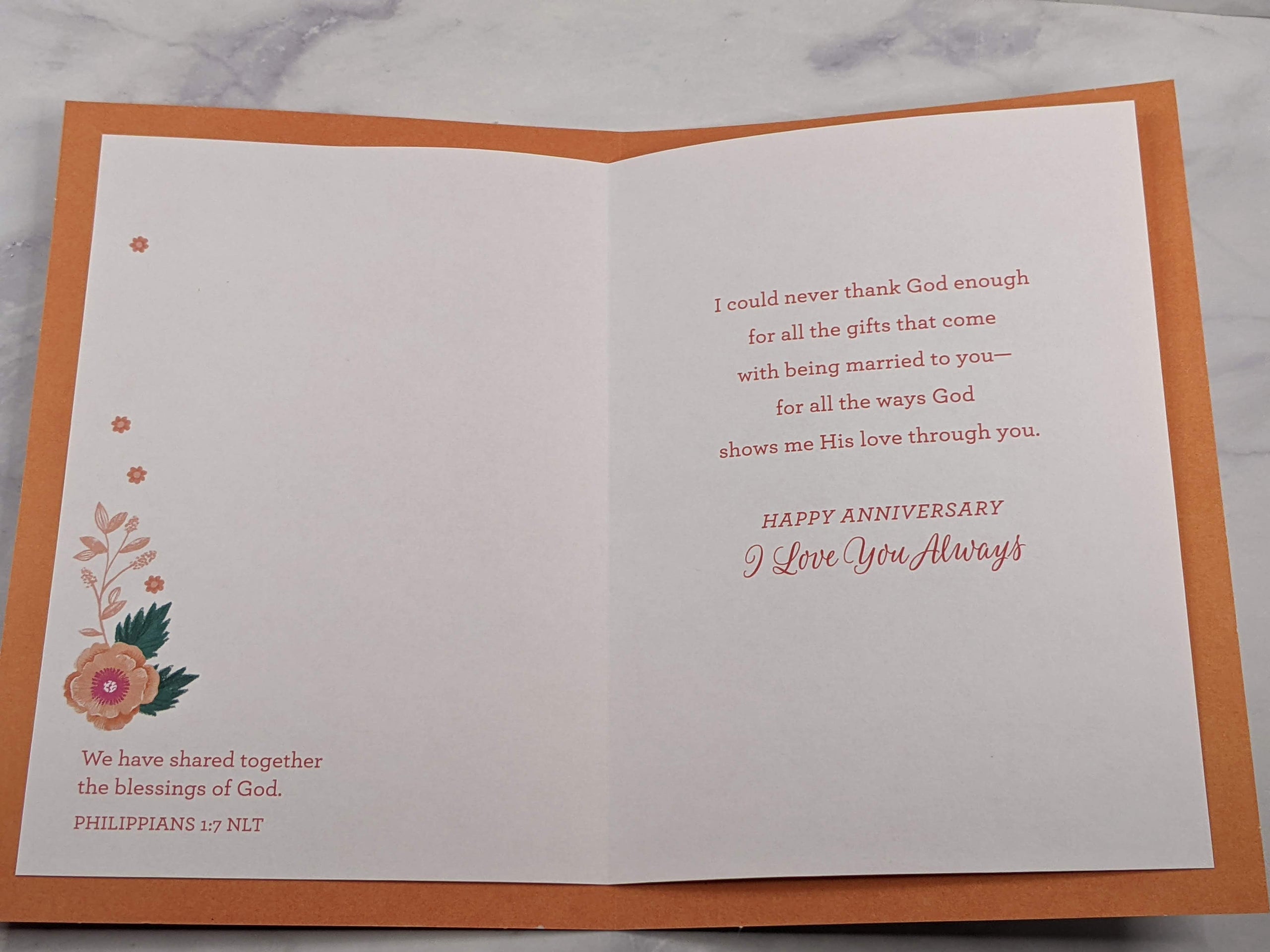 Love You Always Anniversary Card for Wife