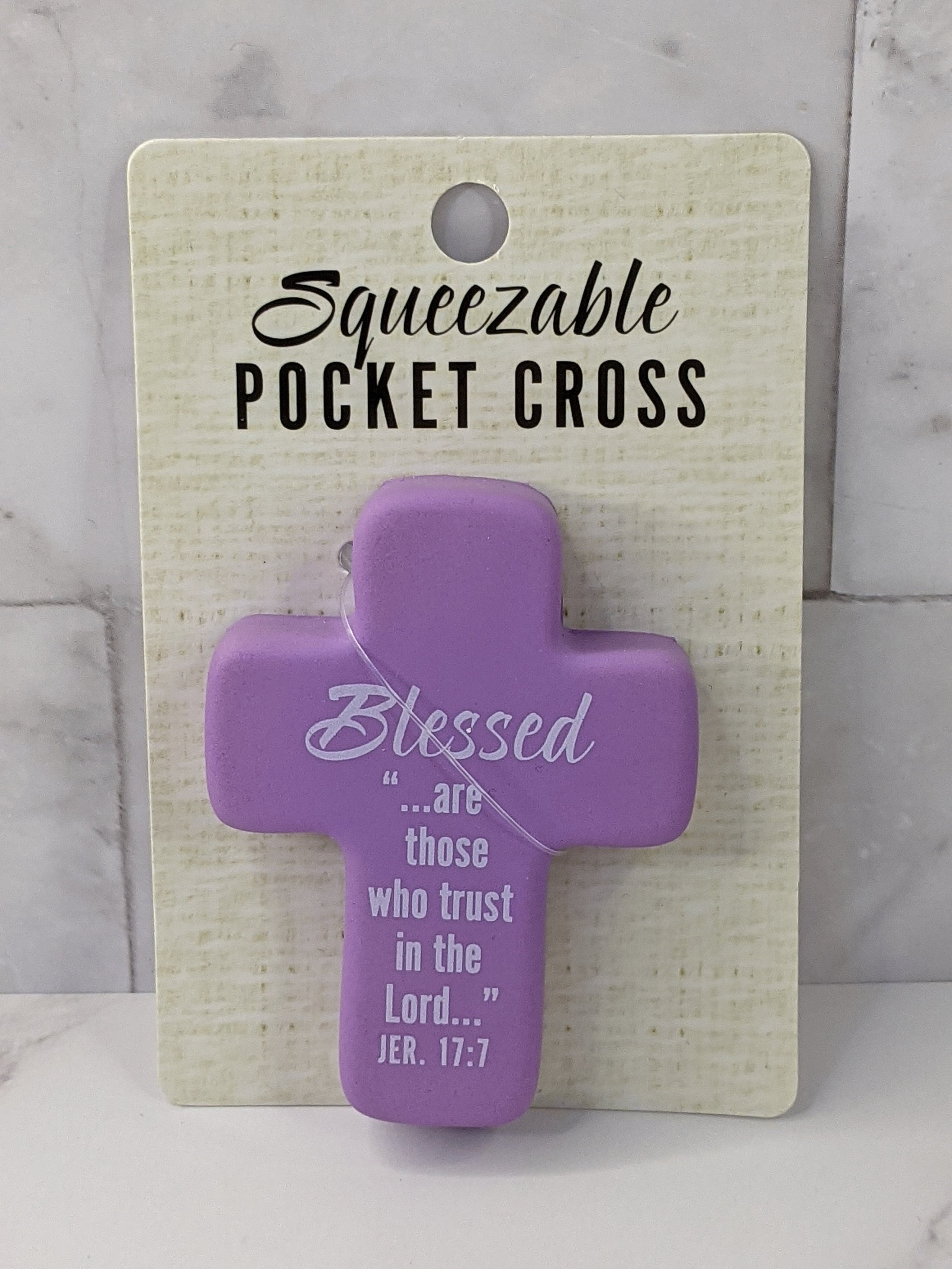 Trust in the Lord Pocket Cross