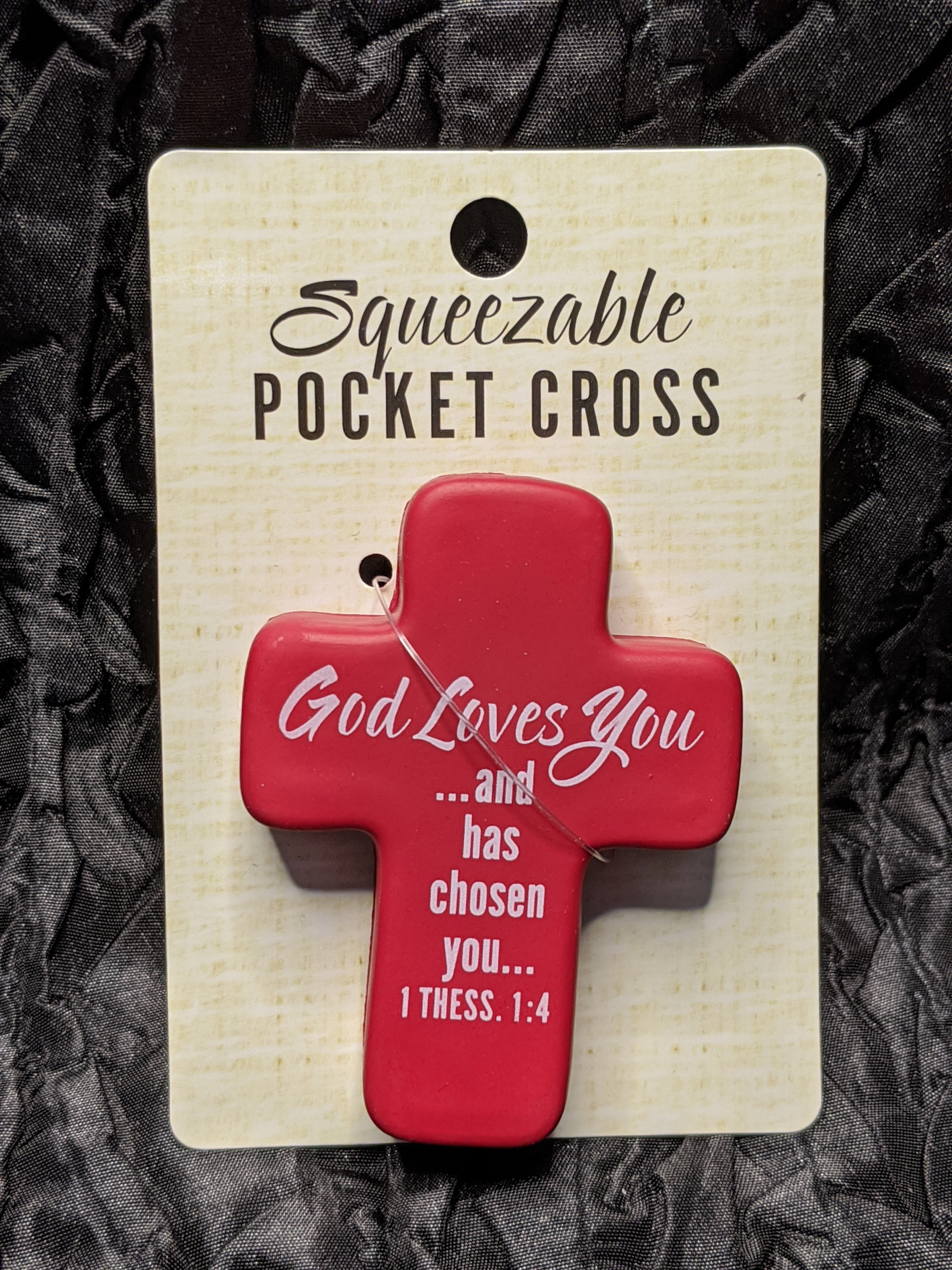 God Loves You Pocket Cross