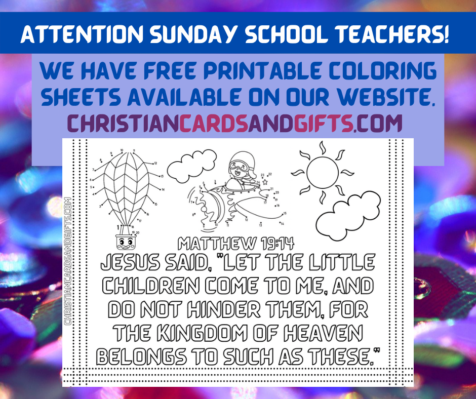 Free Scripture Coloring Pages to Print