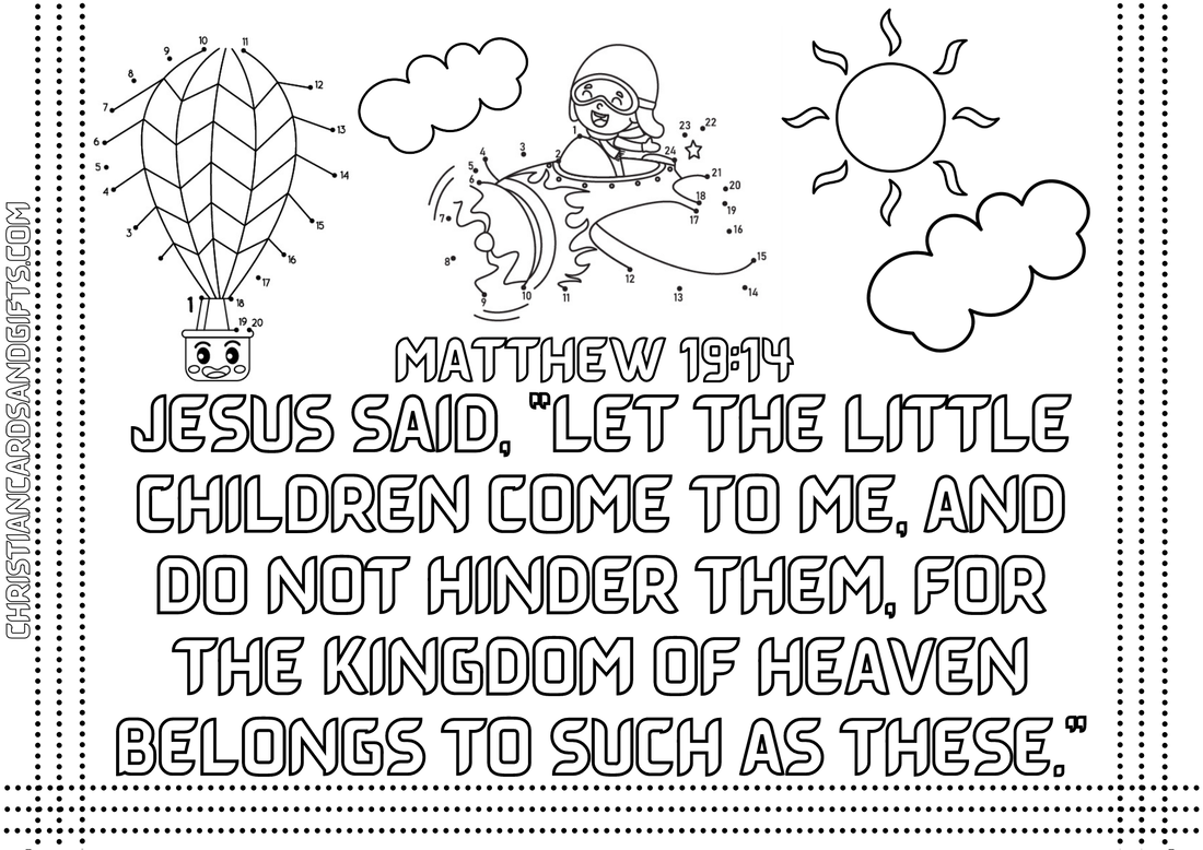Printable Scripture Coloring Pages