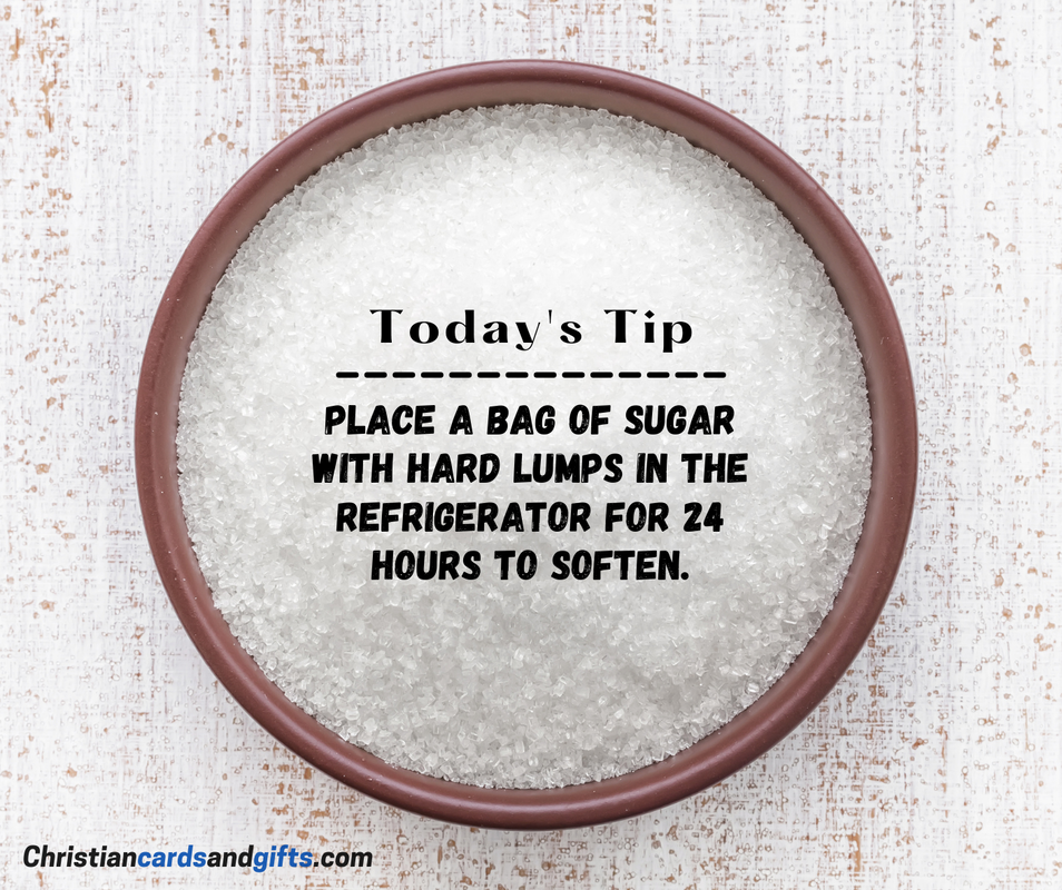 Food Tips - Hard Lumps in Sugar